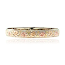 Load image into Gallery viewer, Multicolor 10mm Hakuleilani Bangle Bracelet in 14K Gold
