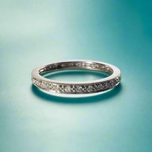 Load image into Gallery viewer, Diamond Ring Guard in 18K White Gold
