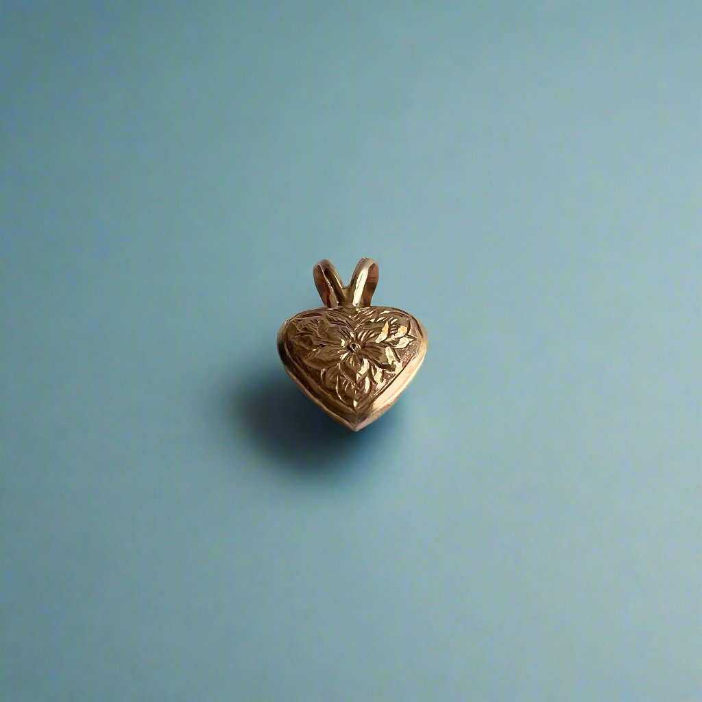 Puff Heart Pendant 