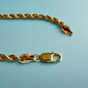 Scalloped Hawaiian Petroglyph Turtle ID Bracelet in 14K Yellow Gold