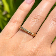 Load image into Gallery viewer, Engraved 3mm Hawaiian Ring
