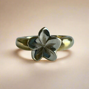 Two-tone Simply Romantic Ring in 14K Gold