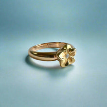Load image into Gallery viewer, Two-tone Simply Romantic Ring with Diamond in 14K Yellow &amp; Pink Gold
