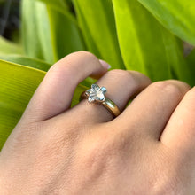 Load image into Gallery viewer, Two-tone Simply Romantic Ring in 14K Gold
