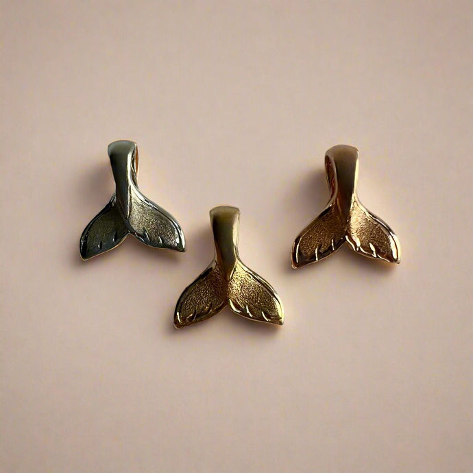 Hawaiian whale tail charms