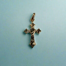 Load image into Gallery viewer, Small Byzantine Cross pendant 
