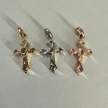 Load image into Gallery viewer, Small Byzantine Cross pendant 
