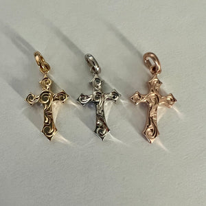 Small Byzantine Cross pendant 